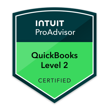 QuickBooks ProAdvisor Level 2 Certified